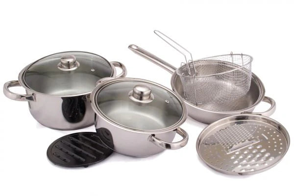 Bateria de cocina 9pzas TURMIX